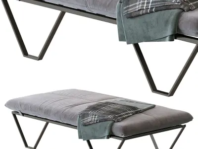 Darrow Ottoman 3D model