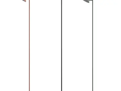 Floor Lamp Collection 03 3D Model Pack