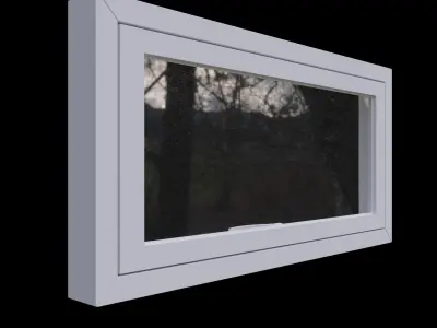 Window for Bathroom 3D model