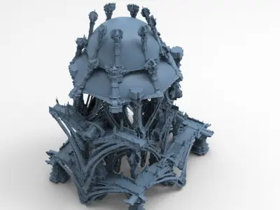 Ancient Crete Demeter Temple  3D model