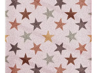 Kids Carpet Set 24 3D model