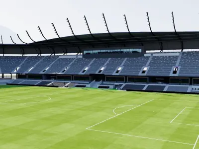 Lynn Family Stadium - Louisville USA 3D model