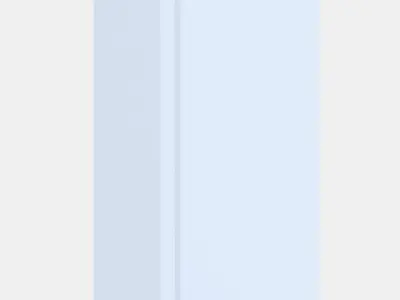 VOXTORP 2-p door f corner base cabinet set 11 Low-poly 3D model