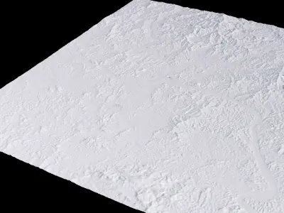 Wuzhou China City Landscape 3D Model 3D model