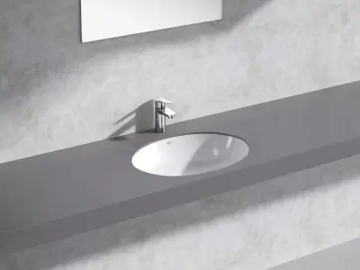 Bau Under counter Basin 55 Set 3D model