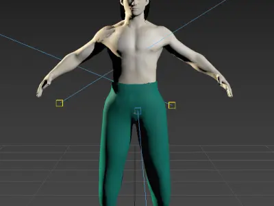LIU KANG FAN HD REMIX 3D model