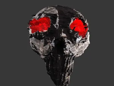Nordor Dark Scull 3D model