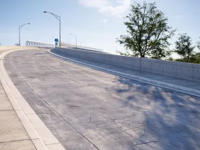 Concrete road texture Texture