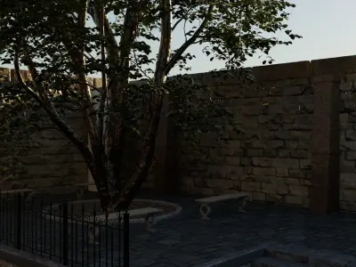 Medieval City 3D model purchase