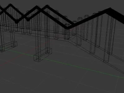 Bridge 3D model brooklyn 3D model