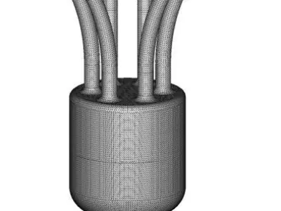 Innovative Flower CFL Bulb 3D print model