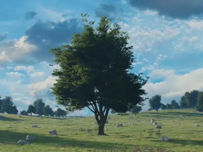 Ultimate 4K Nature Environment Asset Pack 3D model