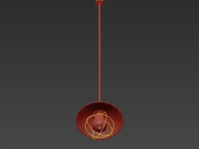 Loft Cone Pendant 22 3D model