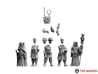 Universal Guard - War Council 3D print model