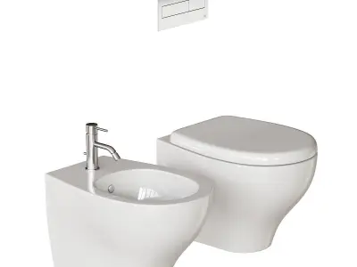 Galassia Eden WC Full Set 3D model