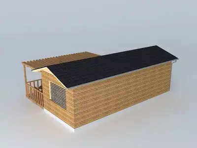 Mobile home Free 3D model