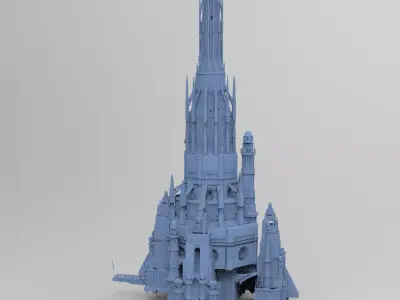 KING ARTHURS Tower 3D model