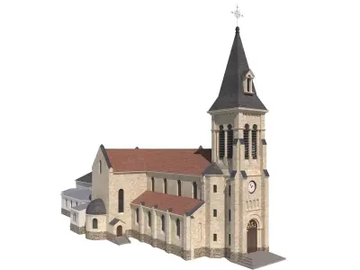 Church 3D model