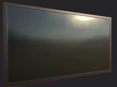 Television TV Low-poly Unity ready Low-poly 3D Low-poly 3D model