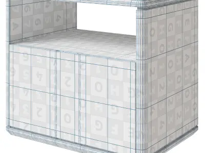 Globewest nightstand Henry 3D model