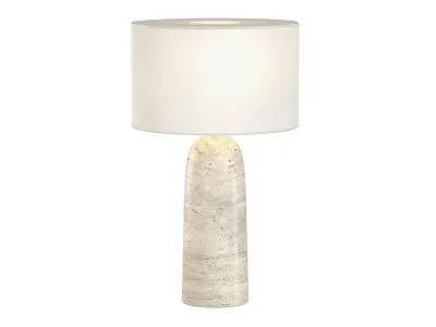 Sarezzo Stone Tapered Table Lamp 3D model