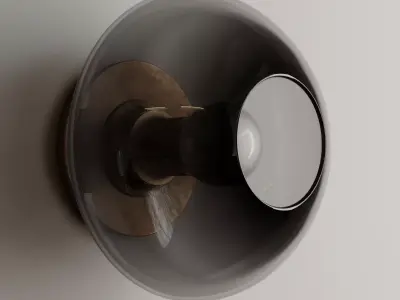 Molten Sconce  Low-poly 3D model