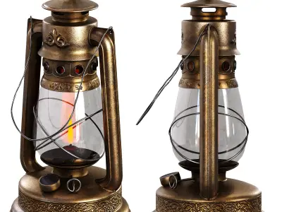 Old Lanterns 3D model