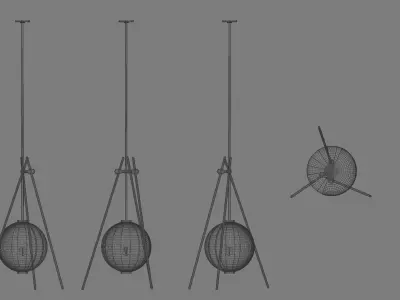 Hotel Lamp 3D model