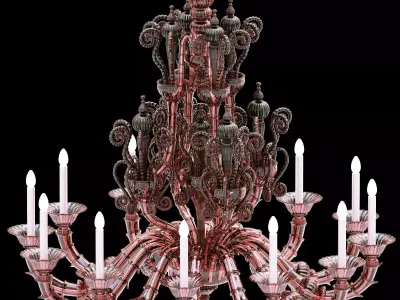 Wired Custom Lighting Adele 3D model