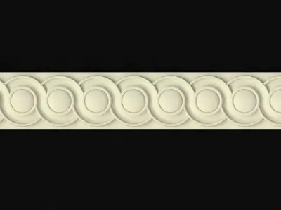 carved baguette Free 3D model purchase