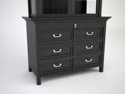 Contemporary Cabinet 3D model