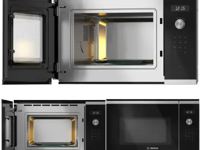 Bosch Appliance Collection 03 Low-poly 3D model