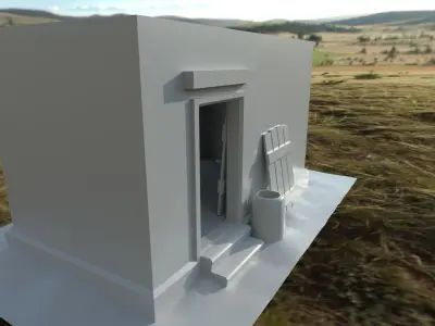 3Ds Max Model Free low-poly 3D model