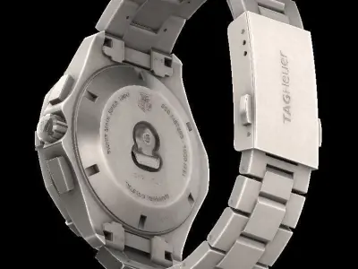 Tag Heuer Aquaracer Watch CAP2110BA0833 Free 3D model