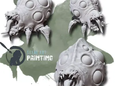 Bloaters three monsters 3D model