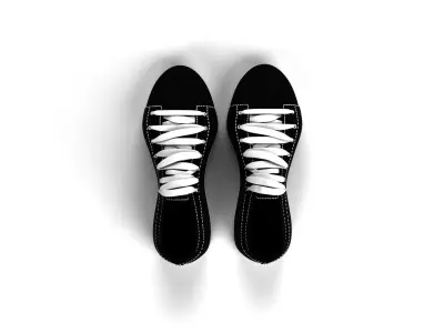 Shoes sneakers 3D model