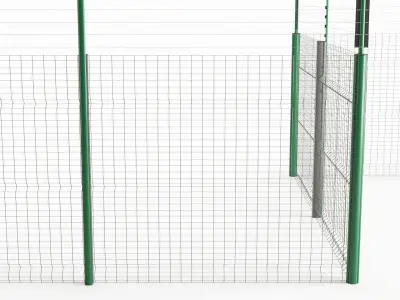 ClearVu Fence RailClone Preset 3D model