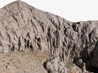  Big Cliff Terrain Scanned StemCell 