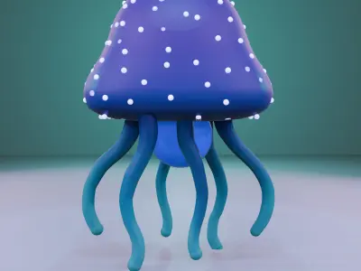 Void Sprout  Low-poly 3D model