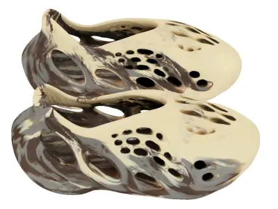 adidas originals Yeezy Foam Runner MX Cream Clay 3D model