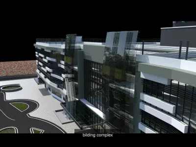 buildings 3D Model Pack buy