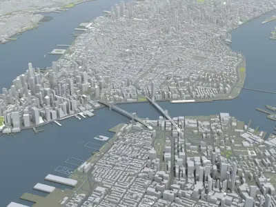 New York City Model 3D model