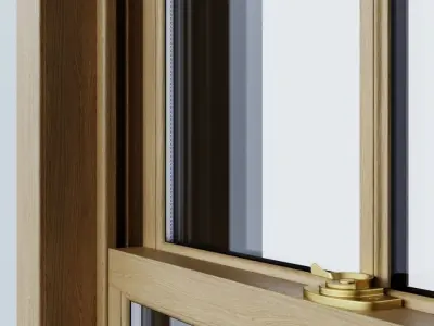 Double Hung-Sliding Sash Windows 3D model