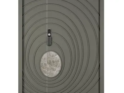 Entrance door set222 3D model