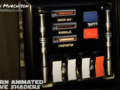  Screen Accurate RotJ Darth Vader VR Avatar Low-poly 3D model