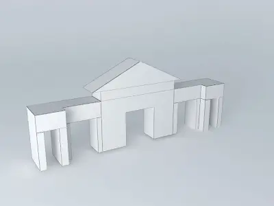 Door of the Carrack San Fernando Free 3D model