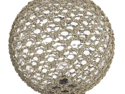 Tribu monsieur tricot standing lamp 3D model