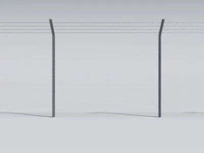 Barbed Wire 3D model