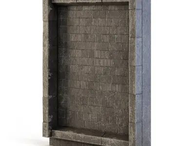 Dungeon Wall 3D model