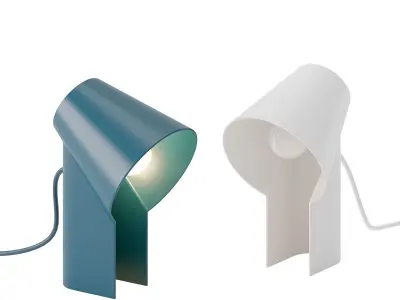 Study and Tangent Table Lamp by Woud 3D model